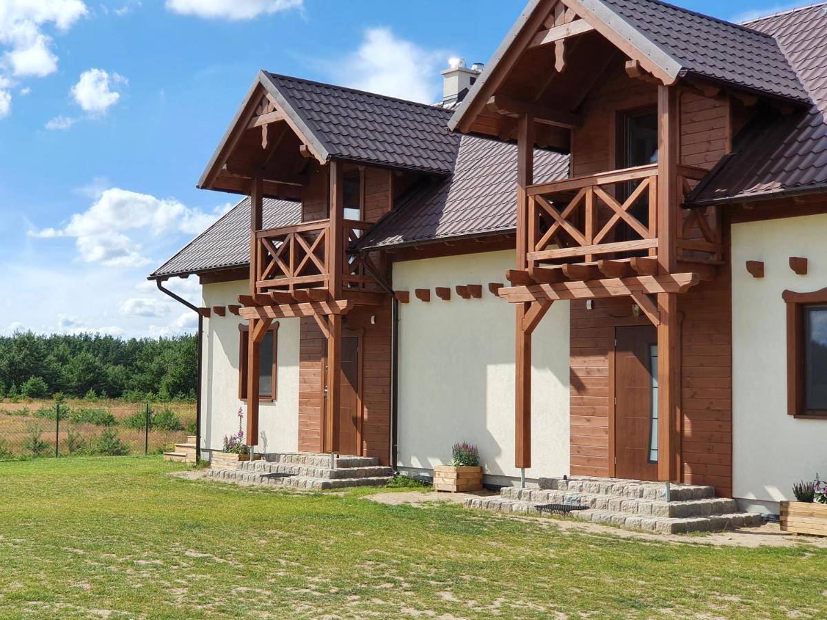 MILOCHÓWKA - dom drewniany bliźniak Wdzydze Tucholskie Exterior foto